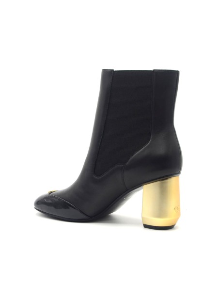 Liu Jo Samy 02 women's ankle boot in nappa and patent leather