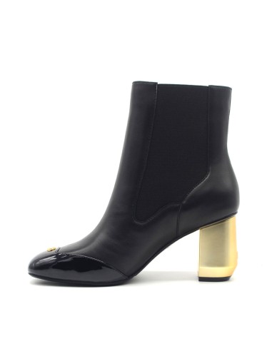 Bottines femme Liu Jo Samy 02 en cuir nappa et verni