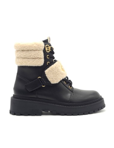 Liu Jo Rumi 40 Damen-Stiefelette aus Leder mit Kunstfell