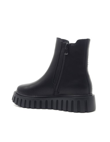 Patrizia Pepe Lederstiefeletten für Mädchen und Damen mit Maxi-Logo