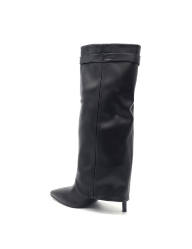4US by Paciotti stivale donna in ecopelle con gambale risvoltato