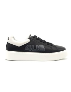Zapatillas de piel con cordones y logotipo para hombre de 4US by Paciotti