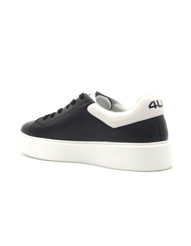 Zapatillas de piel con cordones y logotipo para hombre de 4US by Paciotti