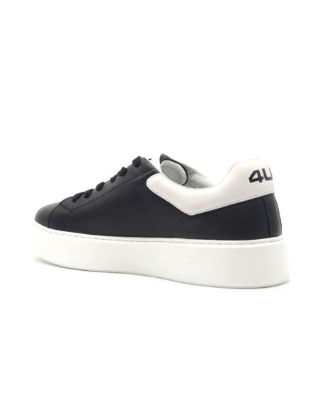 4US by Paciotti sneaker stringata uomo in pelle con logo
