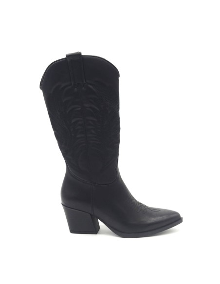Kharisma stivale texano donna con zip interna