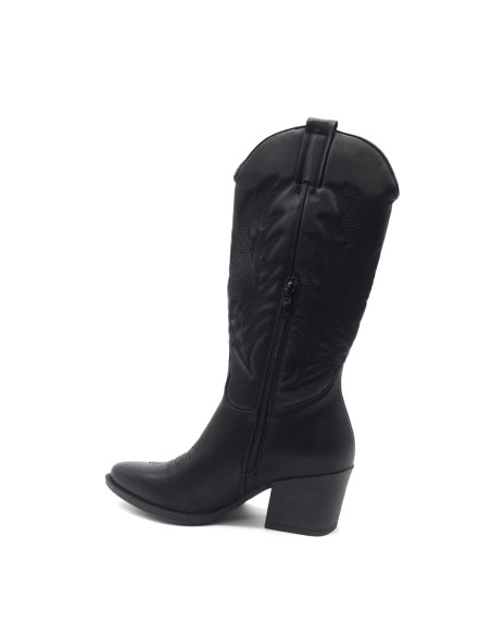Kharisma stivale texano donna con zip interna