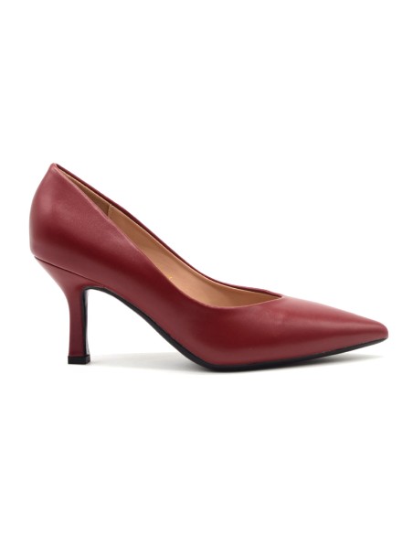 Escarpins à col en V en cuir pour femme Francesco Milano