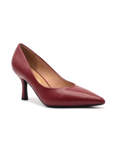 Francesco Milano women's leather V-neck pumps 2