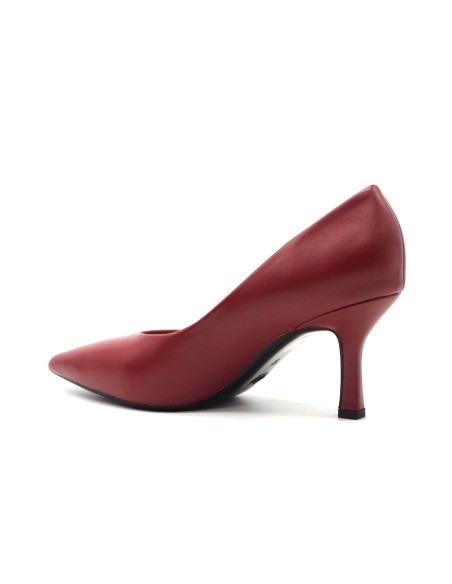 Francesco Milano women's leather V-neck pumps