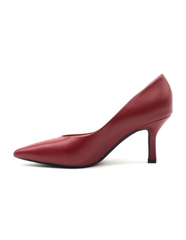 Francesco Milano women's leather V-neck pumps