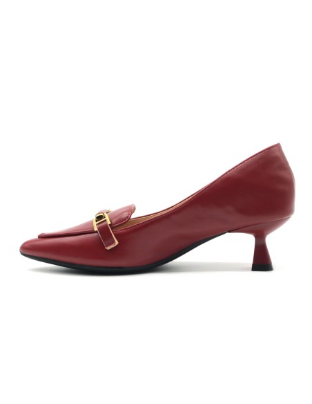 Décolleté femme Francesco Milano en nappa avec talon bobine