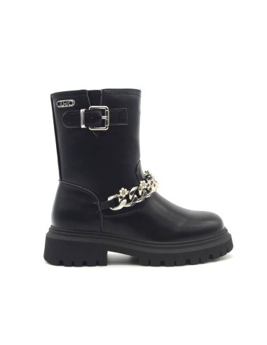 Bottines pour fille Liu Jo Wanda 07 avec accessoire chaîne
