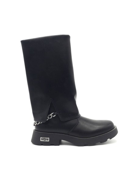 Bottes en similicuir « Cult » pour filles et femmes avec tige retroussée