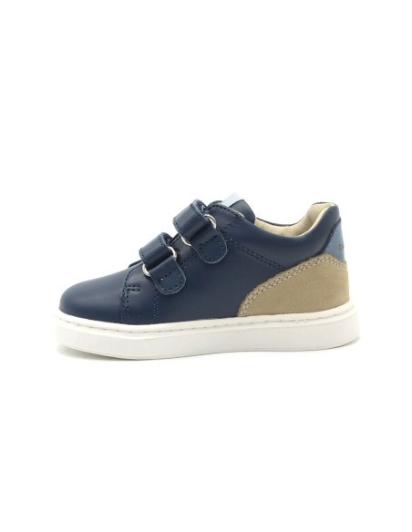 Zapato de primeros pasos Balducci fabricado en Italia para niños en piel