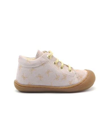 Zapato de primeros pasos para niña modelo Naturino Cocoon en ante
