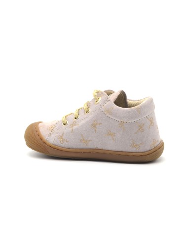 Chaussure premiers pas Naturino modèle Cocoon pour fille en daim