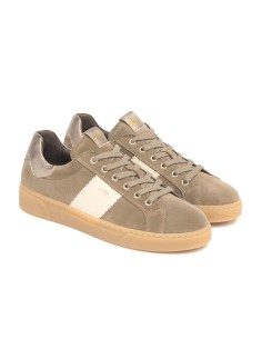 Nero Giardini Damen-Schnürsneaker Made in Italy aus Wildleder 2