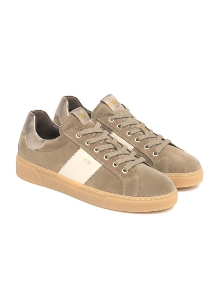 Nero Giardini Damen-Schnürsneaker Made in Italy aus Wildleder