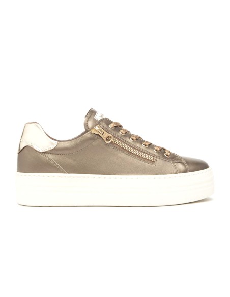Nero Giardini Damen-Schnürsneaker aus Leder Made in Italy
