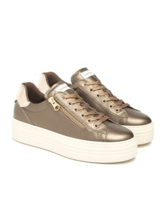 Nero Giardini Damen-Schnürsneaker aus Leder Made in Italy 2
