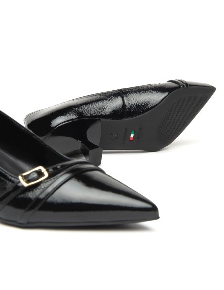 Nero Giardini escote Made in Italy en naplak con tirantes