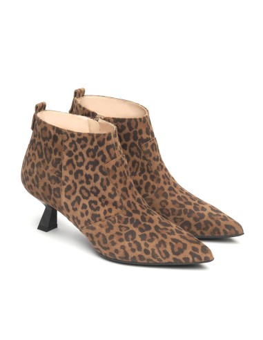 Nero Giardini Damenstiefelette, hergestellt in Italien, aus Wildleder