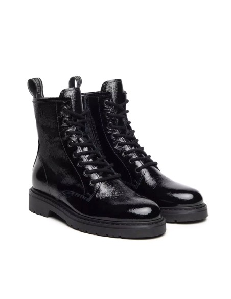 Nero Giardini women's ankle boot made in Italy in naplack