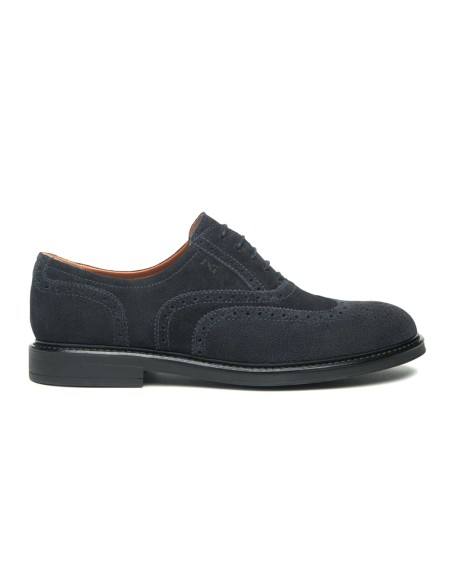 Nero Giardini Herren-Brogues aus Wildleder, hergestellt in Italien