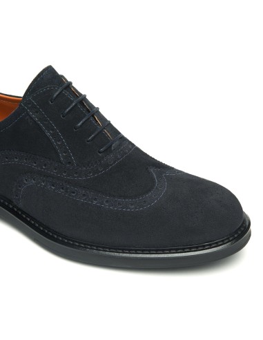 Nero Giardini Herren-Brogues aus Wildleder, hergestellt in Italien