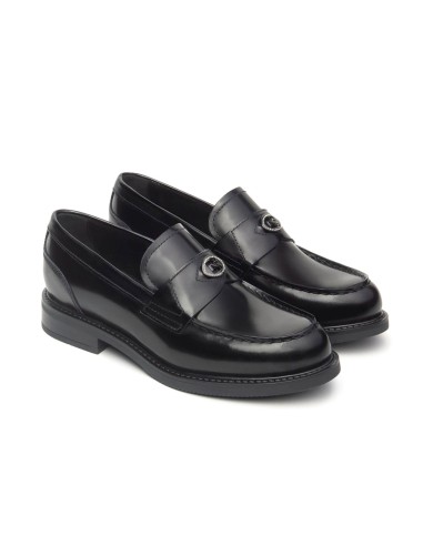 Nero Giardini women's moccasin made in Italy in shiny leather
