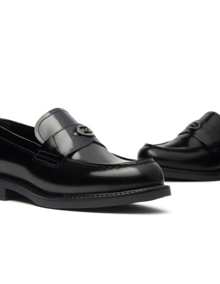 Nero Giardini women's moccasin made in Italy in shiny leather