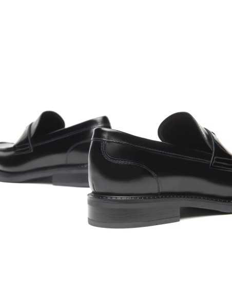 Nero Giardini mocassino Made in Italy donna in pelle lucida