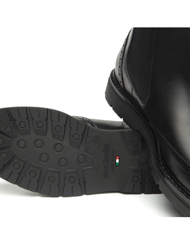 Bottines en cuir pour homme Nero Giardini, fabriquées en Italie