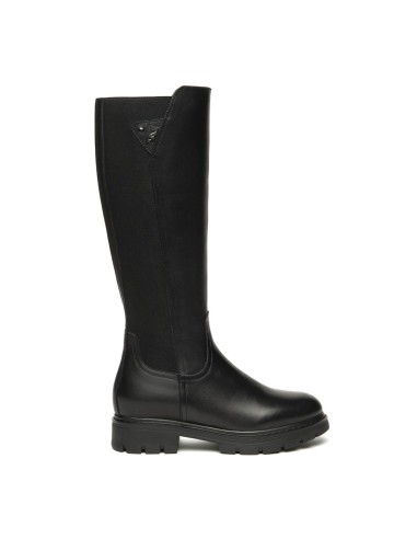 Nero Giardini Damenstiefel aus Leder und Stoff, hergestellt in Italien