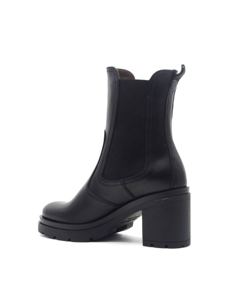 Bottines en cuir pour femme Nero Giardini, fabriquées en Italie