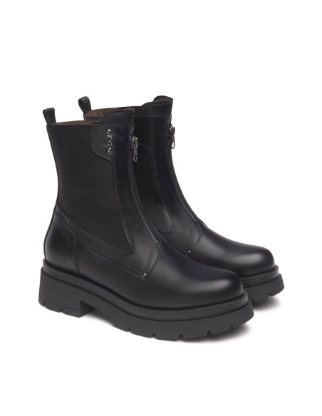 Bottines en cuir pour femme Nero Giardini, fabriquées en Italie