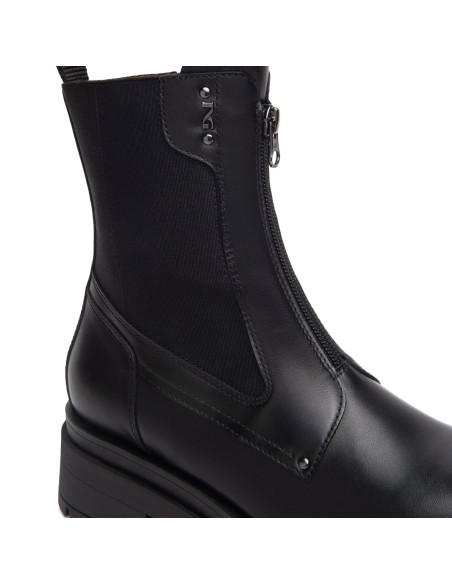 Bottines en cuir pour femme Nero Giardini, fabriquées en Italie