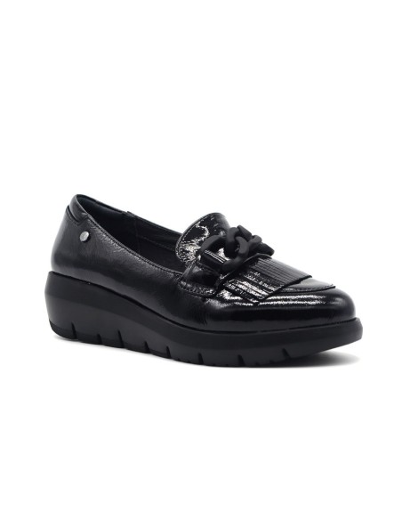Mocassin en cuir verni pour femme Stonefly modèle Plume 13
