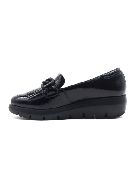 Mocassin en cuir verni pour femme Stonefly modèle Plume 13