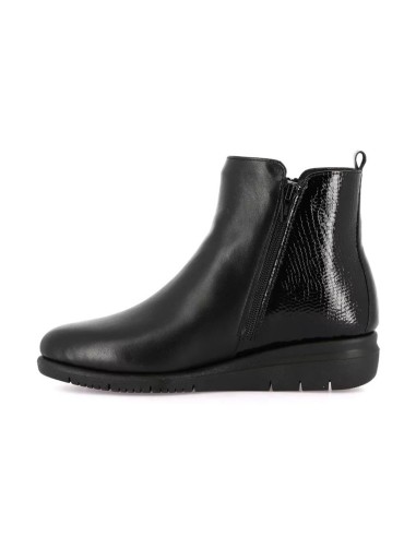 Bottine confort femme modèle Grünland Rysa en cuir nappa