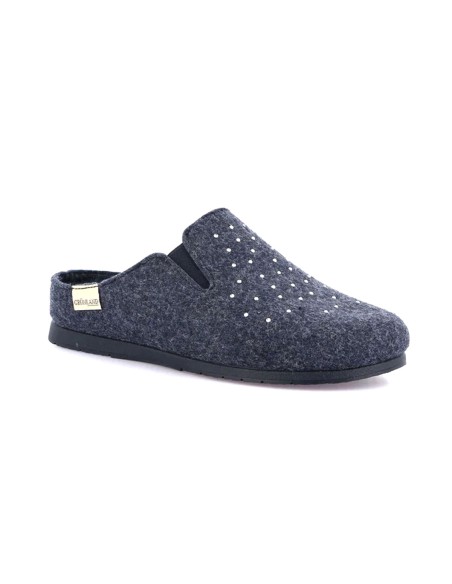 Grünland Damen-Filzpantoffel Modell Adra