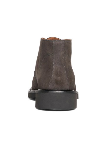 Bottines Exton pour homme, fabriquées en Italie en cuir suédé