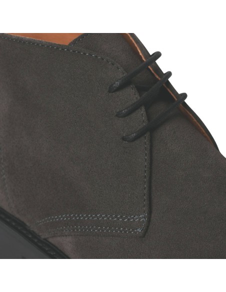 Exton Herren-Ankle-Boot, hergestellt in Italien aus Wildleder