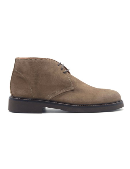Exton polacchino Made in Italy uomo in pelle scamosciata
