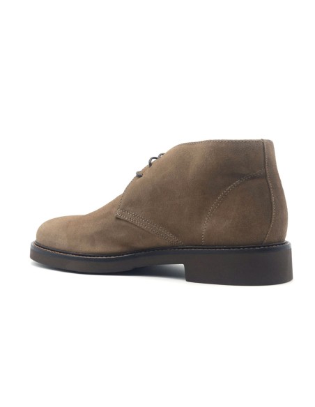 Exton men's ankle boot made in Italy in suede leather