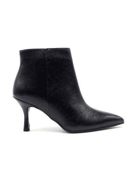 Cinzia Soft Damen-Ankle-Boot, hergestellt in Italien aus naplack