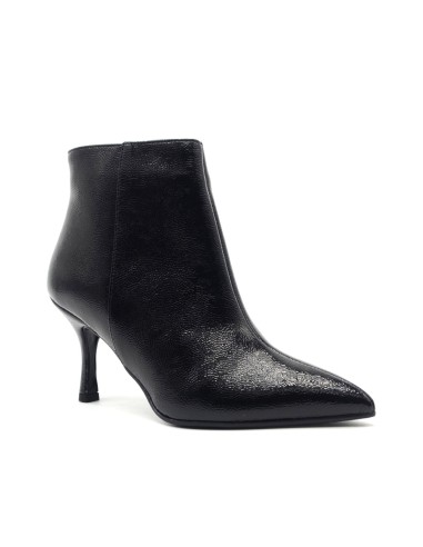 Cinzia Soft Damen-Ankle-Boot, hergestellt in Italien aus naplack
