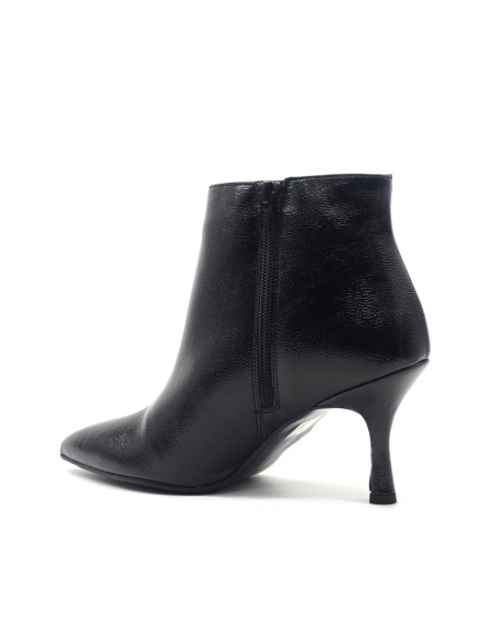 Cinzia Soft Damen-Ankle-Boot, hergestellt in Italien aus naplack