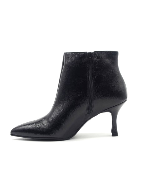 Cinzia Soft women's ankle boot made in Italy in naplack