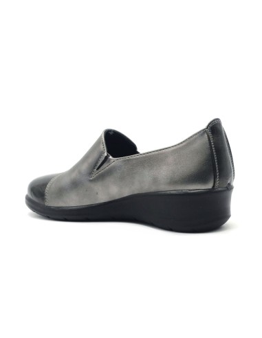 Cinzia Soft women's comfortable slipper moccasin with wedge heel
